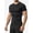 Blue, variant on alpinario Men's Compression T-Shirt Moisture Wicking Breathable Short Sleeve Gym Workout High Elastic Dry Fit Baselayer Rash Guard Running Undershirt