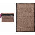 thumbnail image 1 of Hitopin Portable Muslim Prayer Rug, Soft Luxury, Brown, 105cm x 65cm, Islamic Style, Perfect for Travel, Ramadan, Home, Office, Gift, 1 of 6