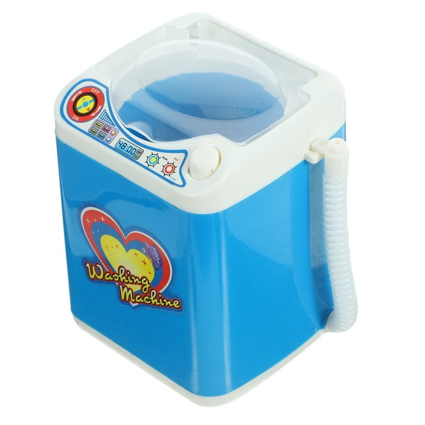 EeaseMX 1 pieza de divertido juguete de casita, lavadora eléctrica, juguete para niños, mini juguete de lavandería