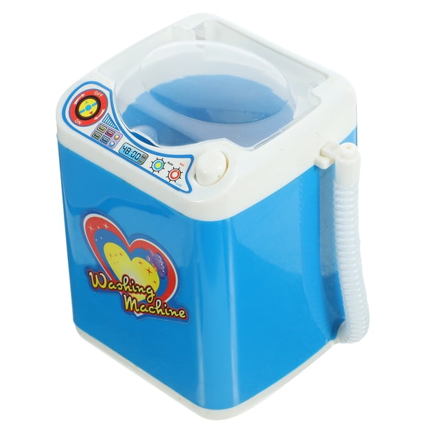 EeaseMX 1 pieza de divertido juguete de casita, lavadora eléctrica, juguete para niños, mini juguete de lavandería