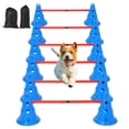 thumbnail image 1 of 1 Package【Premium Item】Pvc Pet Agility Training Equipment Set For Dog Obstacle Training, 1 of 9