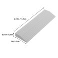 thumbnail image 2 of POINTERTECK 2Pcs Threshold Ramp Threshold Ramps For Doorways Shed Ramp Floor Vacuum Shed Ramps, 2 of 6
