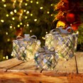 thumbnail image 1 of Cajas iluminadas de 3 piezas Yotijar Decoraciones de iluminación LED Navidad pequeñas medianas grandes, 1 of 8
