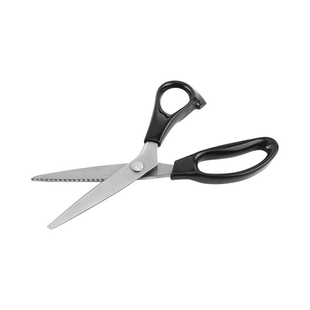 Peahefy Fabric Decorative Round Triangle Edge Pinking Shears Scissors Clipper 3 5 7mm