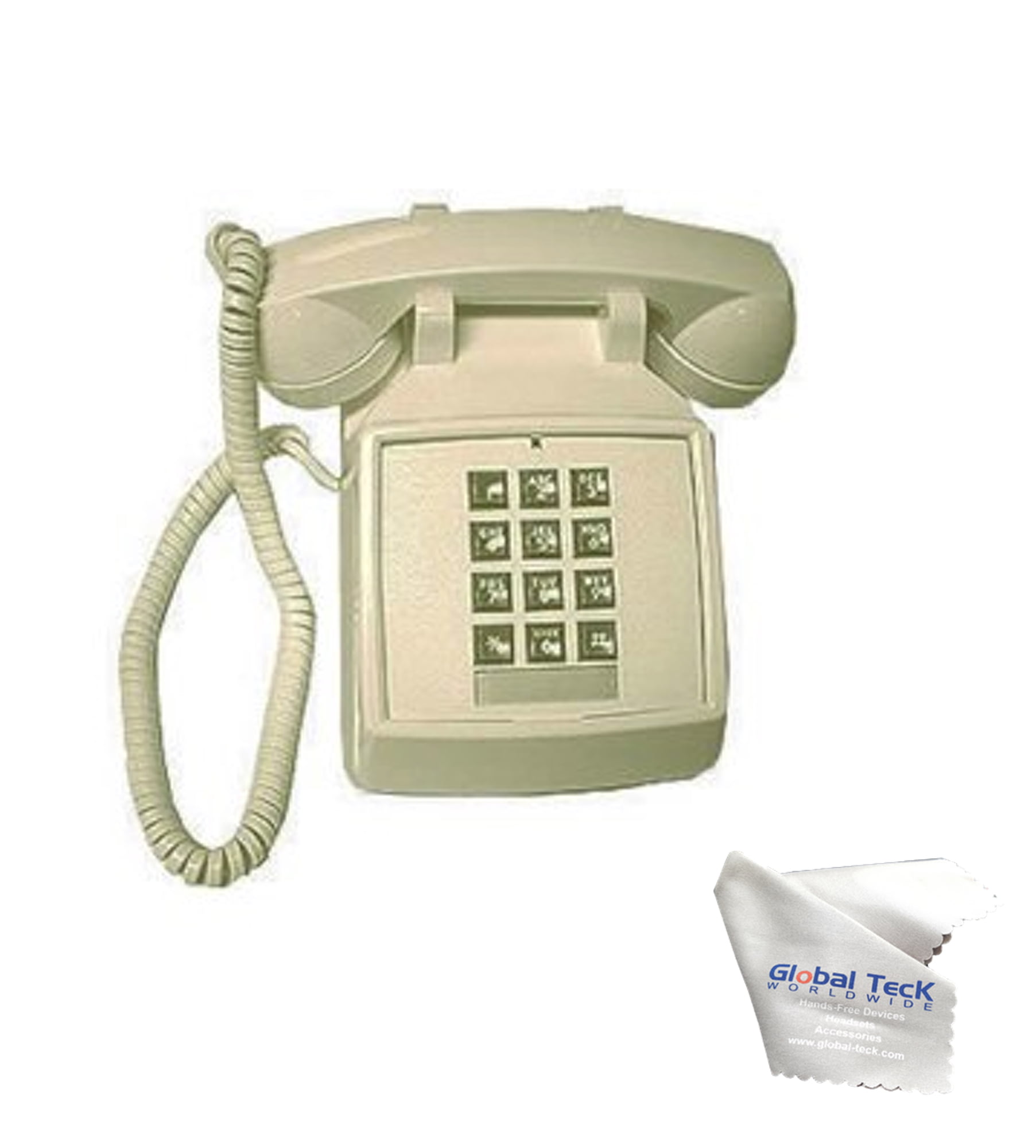 Ash NEW Cortelco 250044-VBA-20MD Single Line Desk Telephone 