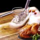 thumbnail image 5 of Juego de 2 tenedores de pavo de acero inoxidable. Levantan fácilmente pollo o jamón, tenedor de carne de cuatro agujas, tenedores de asar para tallar profesionales, 5 of 8