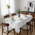 thumbnail image 6 of Eucalyptus Leaves Farmhouse Table Cloth Waterproof Tablecloths, Spring Botanical Tablecloth Dining Table Cover for Kitchen Party Tabletop Outdoor, Rectangle Tablecloth 60x102 Inch, 6 of 9