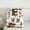 White Brown E, variant on Feelyou Teens Leopard Print Twin Comforter Sets, Monogrammed J Bedding Set, 2-Piece