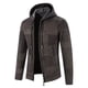 thumbnail image 3 of Chaquetas para hombres Abrigos Abrigos Moda Otoño e invierno Cuello alto Suéter Chaqueta de lana informal Odeerbi ODB-5, 3 of 6