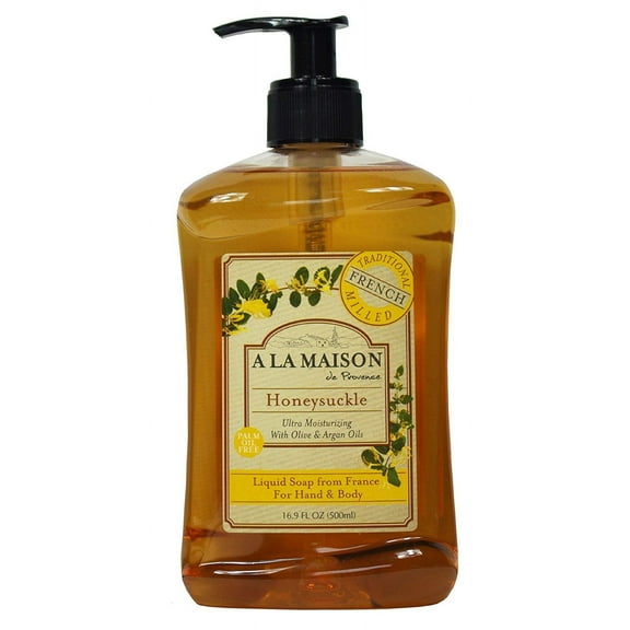 A La Maison Liquid So ap, Honeysuckle, 16.9 Fluid Ounce