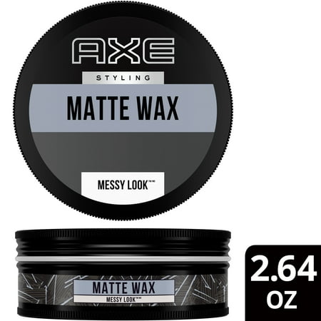 Axe Styling Messy Look Texturizing Matte Hairstyle Pomade Jar, 2.64 oz, Travel Size