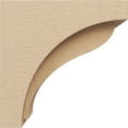 thumbnail image 3 of 5"W x 10"D x 10"H Classic Helena Rough Cedar Woodgrain TimberThane Corbel, Primed Tan, 3 of 6