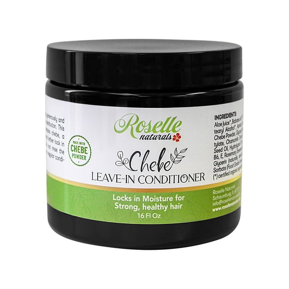 Chebe Leave-In Conditioner Made with Authentic Chebe Powder From Chad. Chebe Infused Conditioner Creamy And Moisture Boosting (16 oz)