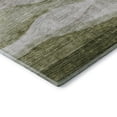 thumbnail image 3 of Addison Rugs Mayfield Premium Machine Washable Transitional Swirls Green Round Rug, 8' x 8', 3 of 5