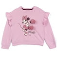 thumbnail image 2 of Sudadera y leggings Outfit Disney de forro polar con diseño de Minnie Mouse para niñas, 2 of 5