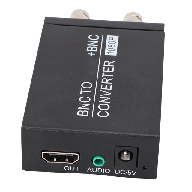 Convertidor de Interfaz Multimedia de Bnc a HD, admite El Convertidor de Sonido de Video de Resolucio 1080p versátil para cámara de SeguriDad