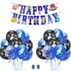 thumbnail image 1 of Kit de globos espaciales para fiesta de cumpleaños, 25 globos de lámina de látex, 1 of 1