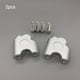 thumbnail image 4 of Advancent Accesorios para vehículos todoterreno, 2 uds., aluminio resistente, rendimiento fiable, que hace que el proceso de conducción sea Bicicletas eléctricas Plata 1, 4 of 6