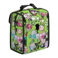 thumbnail image 6 of Invader Zim Characters Portable Lunch Bag Insulated Lunchbag Lunch Box Leakproof Therma Bento Meal Bag Reusable Picnic Bag, 6 of 7