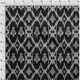 thumbnail image 3 of oneOone Georgette Viscose Fabric Geometric Ikat Fabric Prints By Yard 42 Inch Wide, 3 of 4