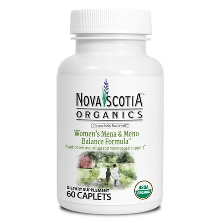 Nova Foods - Nova Scotia Organics Women's Meno and Mena Balance Formula Caplet, 60 Ct