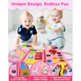 thumbnail image 4 of Juguetes Montessori Exorany de Busy Board para niños de 1 a 4 años, 4 of 6