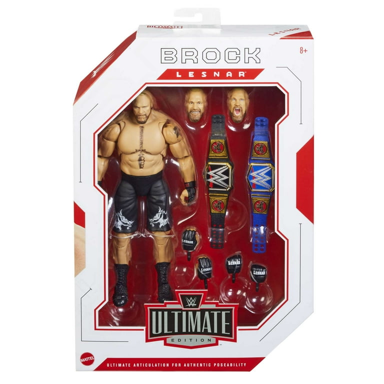 WWE Wrestling Ultimate Edition Brock Lesnar 6-in Action
