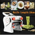 thumbnail image 6 of JIAN YA NA Electric Noodle Machine Dumpling Skin Pasta Press Maker Commercial Home (#A# Length 18cm,Width 3mm/9mm), 6 of 11