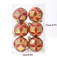 thumbnail image 2 of 6pcs Christmas 6CM Christmas Decoration Props Christmas Tree Decoration Plastic Balls Christmas, 2 of 4