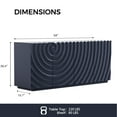 thumbnail image 6 of 59" Sideboard Buffet Cabinet With Storage,Modern Accent Storage Cabinet With 4 Doors & Shelves ,Wood Coffee Bar Table Consolefor Living Room,Dining Room,Hallway, 6 of 7