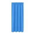 thumbnail image 3 of Xuniizn Blackout Curtains for Bedroom Thermal Insulated - 100%Polyester Black Out Curtains 2 Panels Set Room Darkening Window Curtains for Living Room, Blue, 3 of 4
