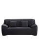 thumbnail image 1 of WINOMO - Funda elástica para sillón, sofá de dos plazas, protector de muebles y 2 fundas de almohada (negro), 1 of 6