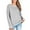 White, variant on Lenago Women's T-shirt Long Sleeve Striped Basic Slim Fit Top Casual Crew Neck Tops Plus Size Available S-XXL