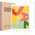 thumbnail image 3 of KIQ Tempered Glass Screen Protector [1 Pack] Anti-Scratch Shatterproof Invisible 9H Bubble-Free for Apple iPad 10.2 9th 8th 7th Gen, 3 of 9