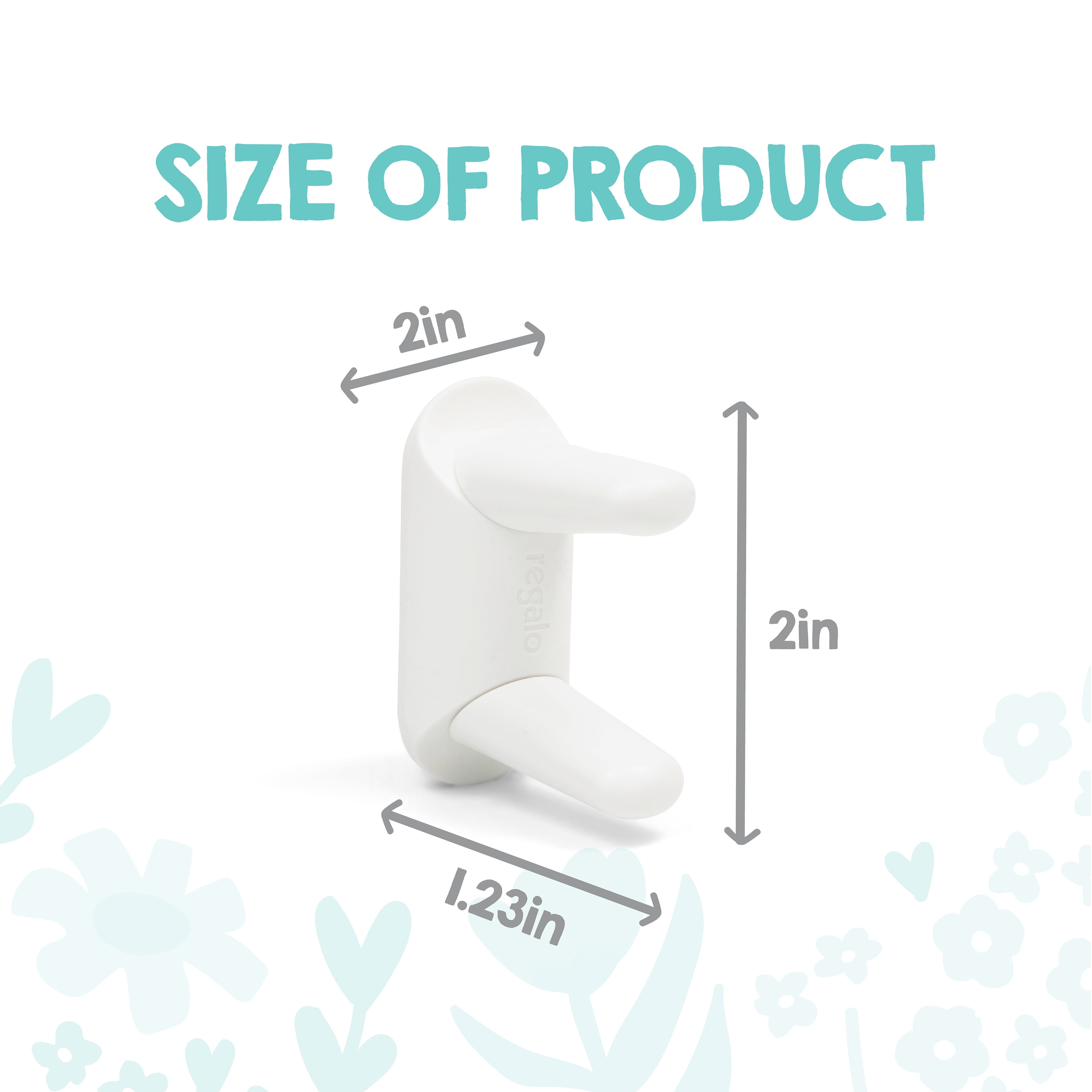 Regalo White Lever Door Lock for Child Safety - 1 Pack