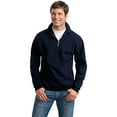 thumbnail image 2 of Jerzees Chandail Molletonné à Col Cadet pour Hommes NuBlend Super Sweats à Quart de Glissière, m, 2 of 3