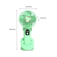 thumbnail image 2 of Clearance! Rewenti Handheld Fan Desktop Portable Charging Gift Summer Fan Handheld Mini To Carry Outdoors and Can Be Used As A Mobile Phone Support, 2 of 7