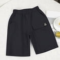 thumbnail image 4 of NIEWTR Youth Lacrosse Shorts Active Performance Shorts with Adjustable Waist for Practice(Black,5-6 Years), 4 of 4