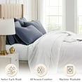 thumbnail image 2 of Southshore Fine Living, Inc. Soft Hotel Quality Pillowcases for King Size Pillows, Dark Blue, 2 of 8