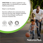 NaturesPlus Hema-Plex Iron - 60 Fast-Acting Capsules - 30 Servings