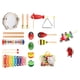 thumbnail image 1 of 12 Uds. Instrumento de percusión Montessori con bolsa de almacenamiento instrumento Musical para bebé juguetes educativos para bebés juguetes de, 1 of 9
