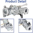 thumbnail image 5 of EPOTOOR CARBURETOR W/ GASKETS Fit for Briggs & Stratton Model 495426 692784 495951 5HP, 5 of 5