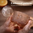 thumbnail image 4 of Juego de 4 tazas de café de cristal JVJRFQ 414 ml con tapas y cucharas, 4 of 6