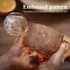 thumbnail image 4 of Juego de 4 tazas de café de cristal JVJRFQ 414 ml con tapas y cucharas, 4 of 6