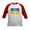 Red/White, variant on CafePress - Pray For Peace In Ukraine Baseball Jersey - Kids Cotton Baseball Jersey, 3/4 Sleeve Shirt