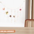 thumbnail image 4 of Shisuyan Picture Hanging Chain Beige Hemp Rope 1Set 55.1x14.9x0.6In, 4 of 9