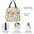 thumbnail image 2 of Kdxio Mushrooms Print Insulated Lunch Bag,Reusable Tote Lunch Box for Women Men,Leakproof Cooler Lunch Bags for Work Office Travel Picnic, 2 of 6