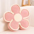 thumbnail image 3 of Almohada de flores, cojín de suelo suave con forma de flor, almohada decorativa de flores, lindo cojín de asiento de flores, almohadas de felpa para decoración de habitación de flores para sofá cama (, 3 of 5