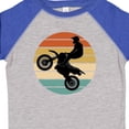 thumbnail image 4 of Inktastic Dirt Biking Motocross Retro Boys or Girls Toddler T-Shirt, 4 of 5