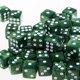 thumbnail image 3 of 50 Uds Dados Acrílicos de Seis Lados D6 Juego Verde Zulema, 3 of 8